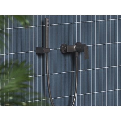Ravak X070655 - PLAN Shower Mixer, Brushed Graphite