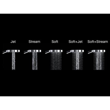 Ravak X07P008 - Hand shower in polished chrome finish