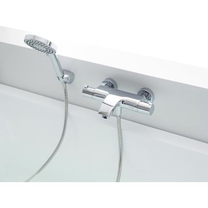 Ravak X07P009 - FLAT Hand Shower, Polished Chrome