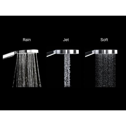 Ravak X07P009 - FLAT Hand Shower, Polished Chrome