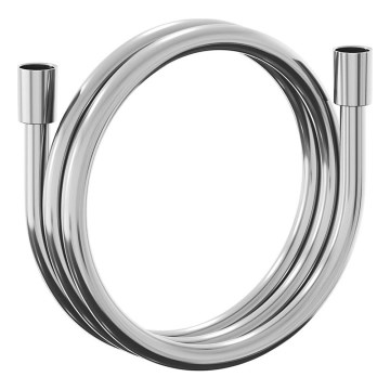 Ravak X07P176 - 150 cm Plastic Shower Hose, Polished Chrome