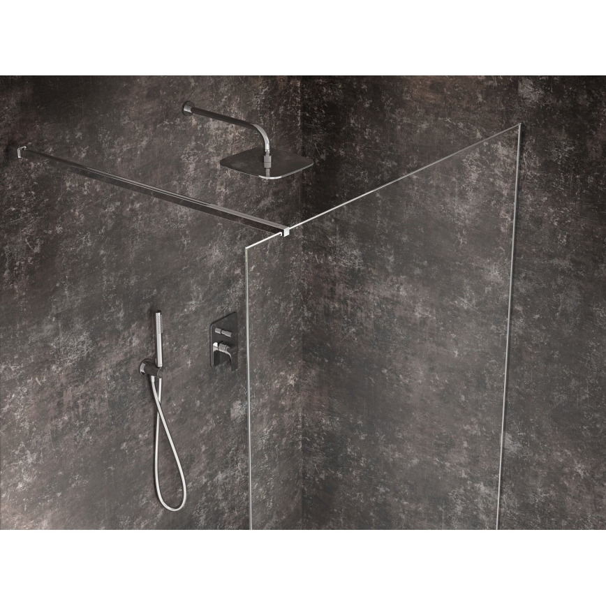 Ravak X07P176 - 150 cm Plastic Shower Hose, Polished Chrome