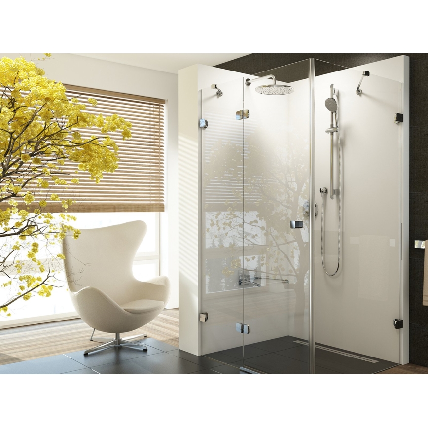 Ravak X07P177 - Polished chrome shower set