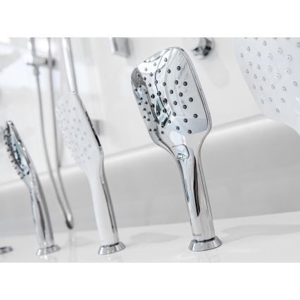 Ravak X07P348 - Polished Chrome Hand Shower with Push Button