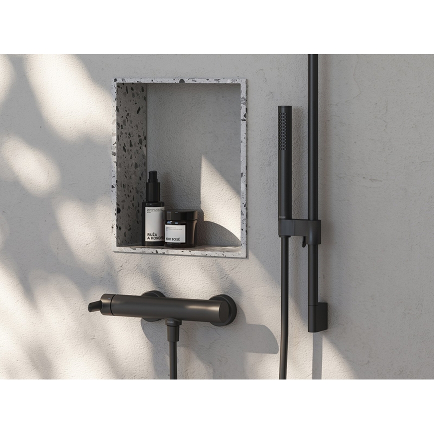 Ravak X07P573 - AIR Hand Shower, Black