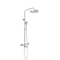 Ravak X07P642 - Shower set with mixer, polished chrome