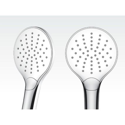 Ravak X07P642 - Shower set with mixer, polished chrome