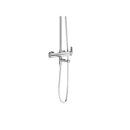 Ravak X07P642 - Shower set with mixer, polished chrome