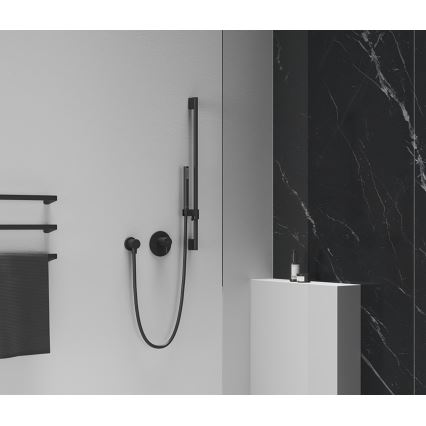 Ravak X07P679 - 70 cm Black Shower Rail