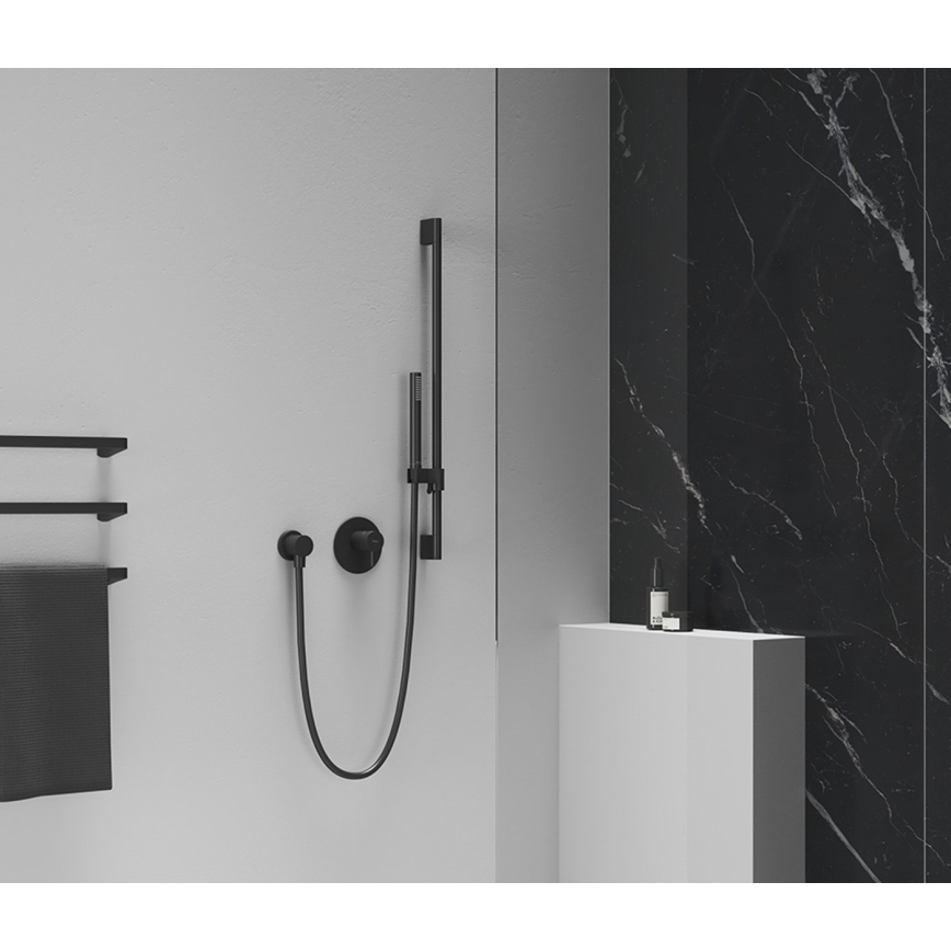 Ravak X07P679 - 70 cm Black Shower Rail