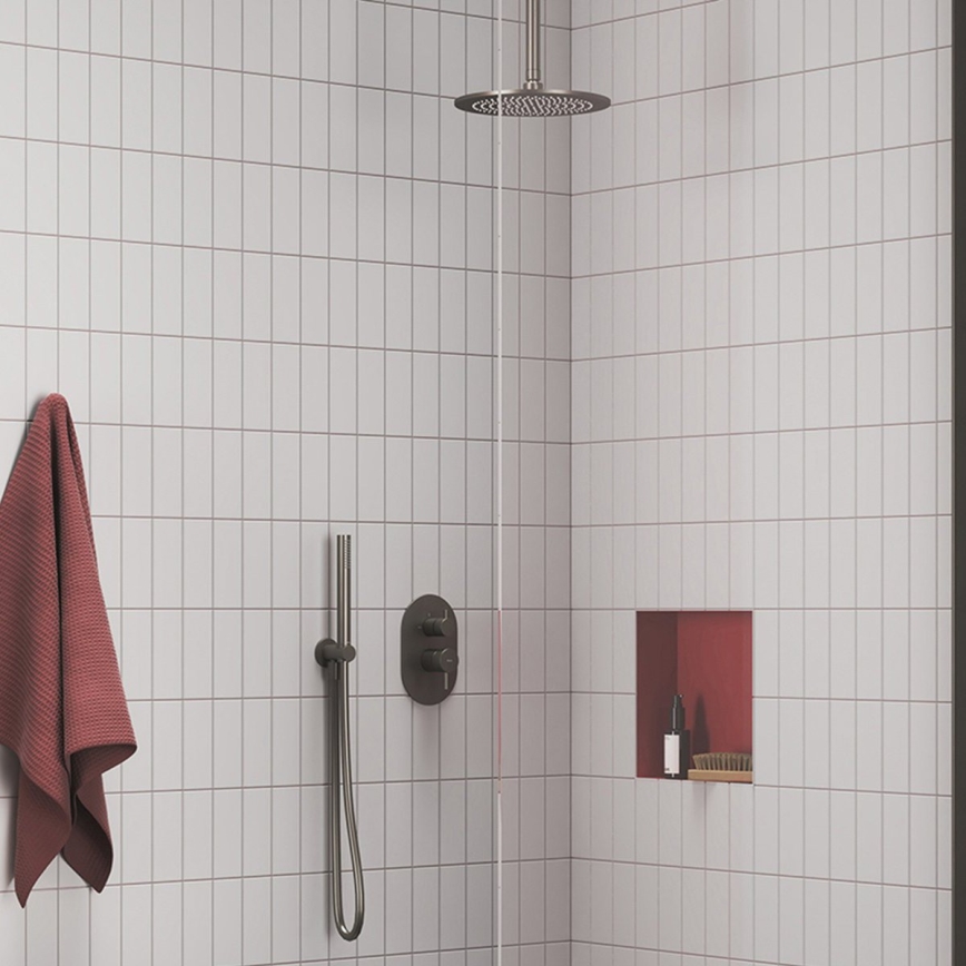 Ravak X07P694 - Brushed Graphite Hand Shower