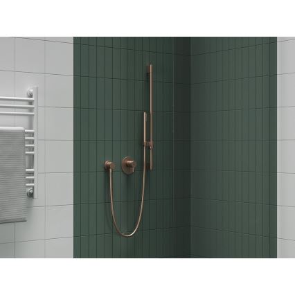 Ravak X07P715 - 70 cm Brushed Gold Shower Rail