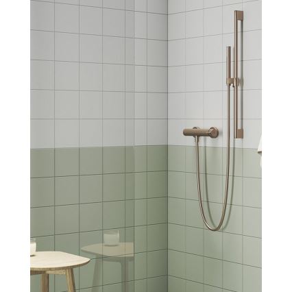 Ravak X07P715 - 70 cm brushed rose gold shower rail