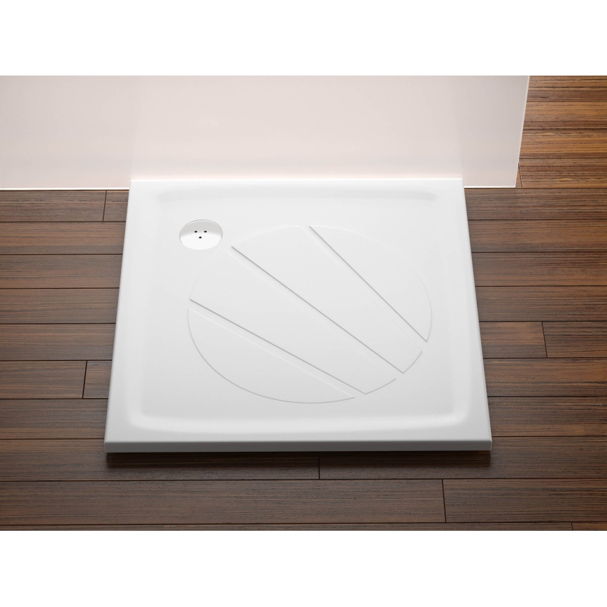 Ravak XA037701010 - PERSEUS 90 x 90 cm Square Shower Tray, White