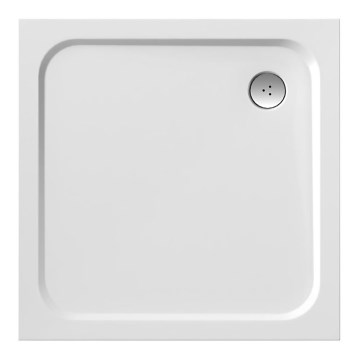 Ravak XA047701010 - PERSEUS 90x90 cm square shower tray, white