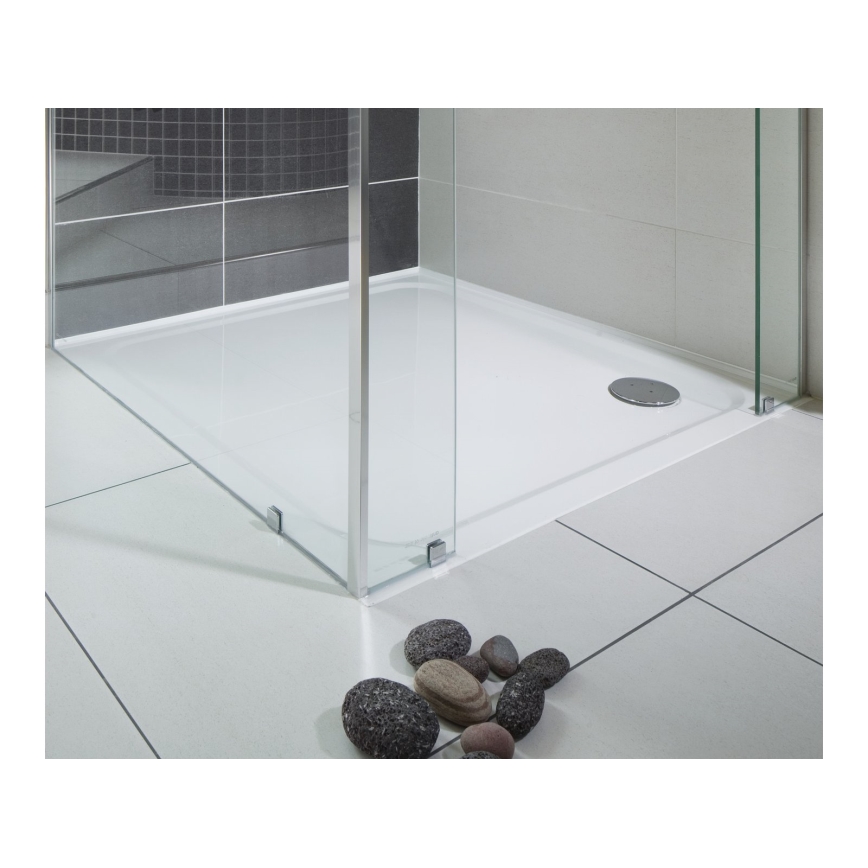 Ravak XA047701010 - PERSEUS 90x90 cm square shower tray, white