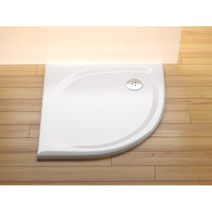 Ravak XA237711010B - ELIPSO Quadrant Shower Tray 90 x 90 cm, White