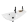 Ravak XJ1P1100000 - AVOCADO 85x45 cm Wall-hung basin, cast marble/white