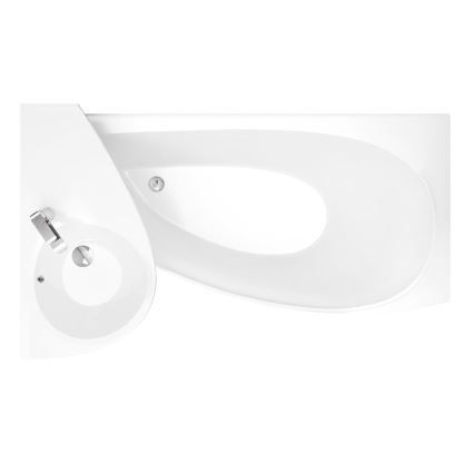 Ravak XJ1P1100000 - AVOCADO 85x45 cm Wall-hung basin, cast marble/white