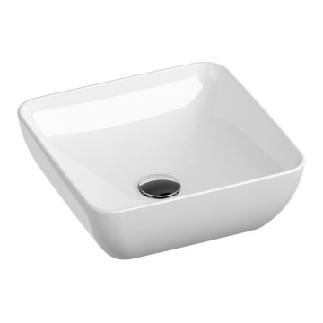 Ravak XJX01138001 - UNI SLIM 38x38 cm Countertop Basin, Ceramic/White
