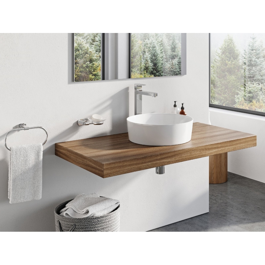 Ravak XJX01140002 - UNI SLIM countertop basin Ø 40 cm ceramic/white