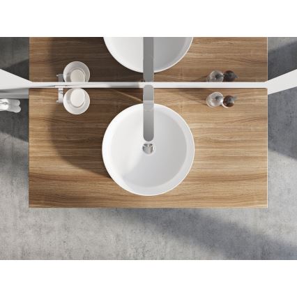 Ravak XJX01140002 - UNI SLIM countertop basin Ø 40 cm ceramic/white