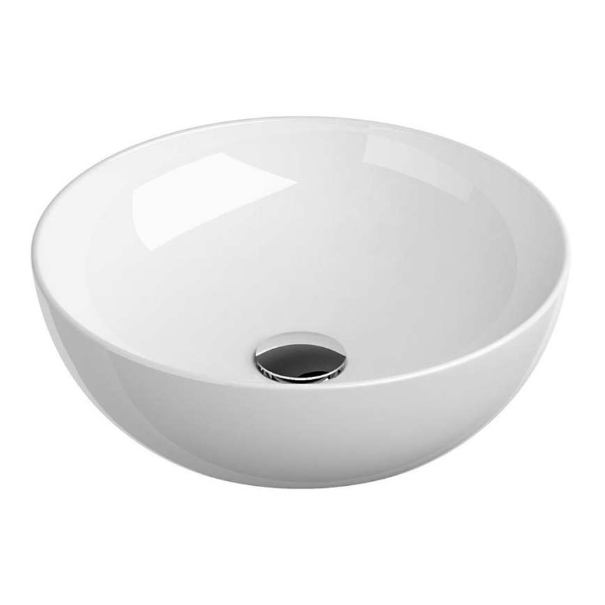 Ravak XJX01140003 - UNI SLIM countertop basin Ø 40 cm ceramic/white