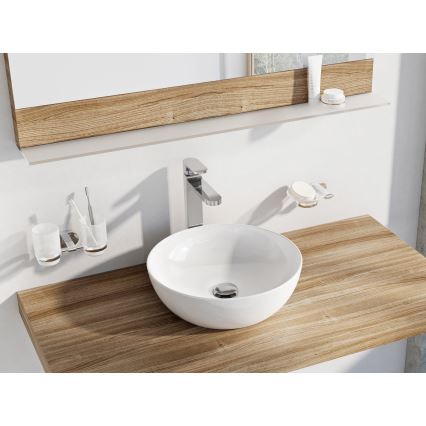 Ravak XJX01140003 - UNI SLIM countertop basin Ø 40 cm ceramic/white