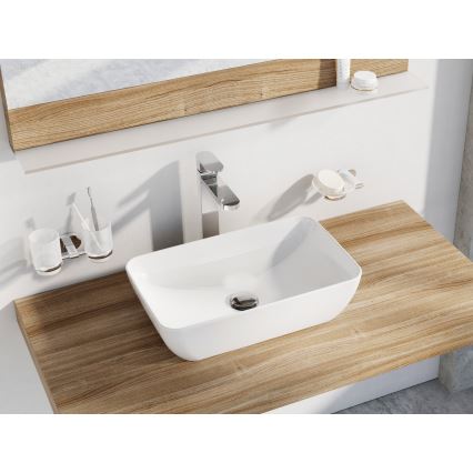 Ravak XJX01150001 - UNI SLIM Countertop Basin 50x31 cm ceramic/white