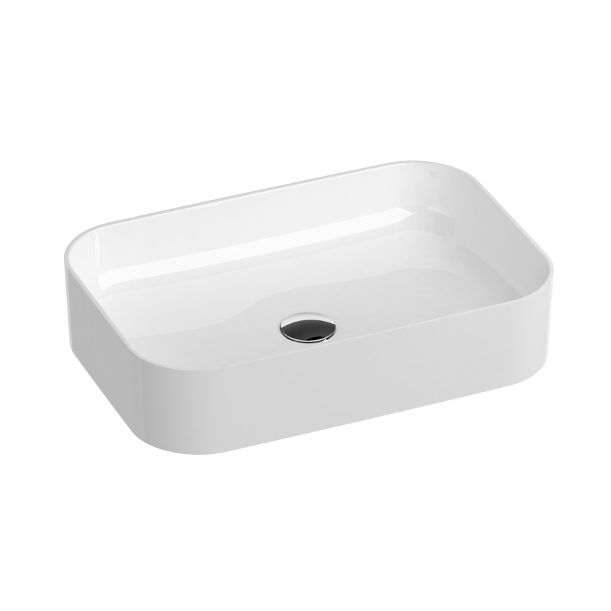 Ravak XJX01155002 - CERAMIC SLIM countertop basin 55 x 37 cm ceramic/white