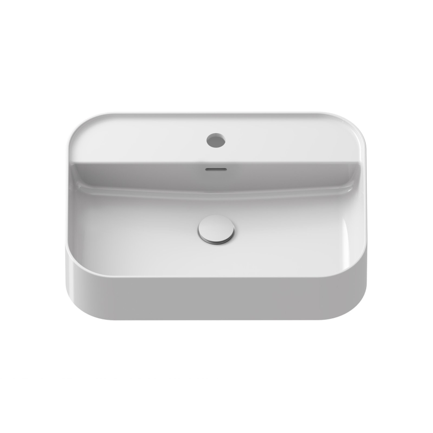 Ravak XJX01155005 - CERAMIC SLIM 55x40 cm Countertop Basin, ceramic/white