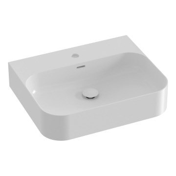 Ravak XJX01155006 - CERAMIC SLIM Countertop Basin 55 x 45 cm, ceramic/white