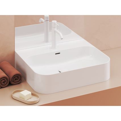 Ravak XJX01155006 - CERAMIC SLIM Countertop Basin 55 x 45 cm, ceramic/white