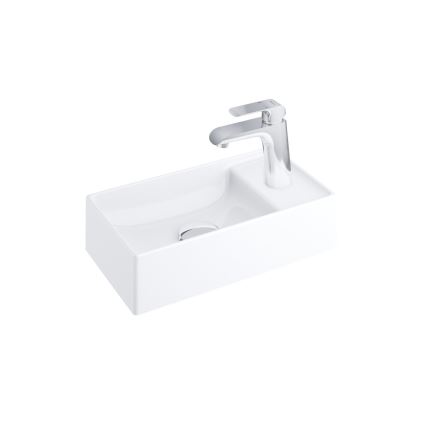 Ravak XJX01240000 - VEDA SLIM countertop washbasin 40 x 22 cm ceramic/white