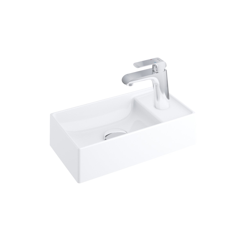 Ravak XJX01240000 - VEDA SLIM countertop washbasin 40 x 22 cm ceramic/white