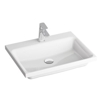 Ravak XJX01260001 - COMFORT recessed washbasin 60 x 46 cm, ceramic/white