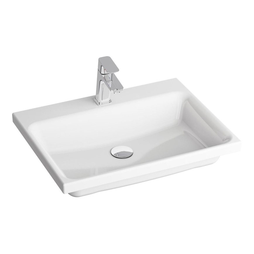 Ravak XJX01260001 - COMFORT recessed washbasin 60 x 46 cm, ceramic/white