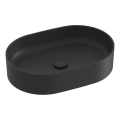 Ravak XJX0D155000 - CERAMIC SLIM Countertop Basin 55x37 cm, ceramic/black