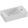 Ravak XJXP1240000 - VEDA Wall-hung washbasin 40.8 x 22.2 cm ceramic/white