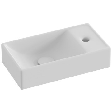 Ravak XJXP1240000 - VEDA Wall-hung washbasin 40.8 x 22.2 cm ceramic/white