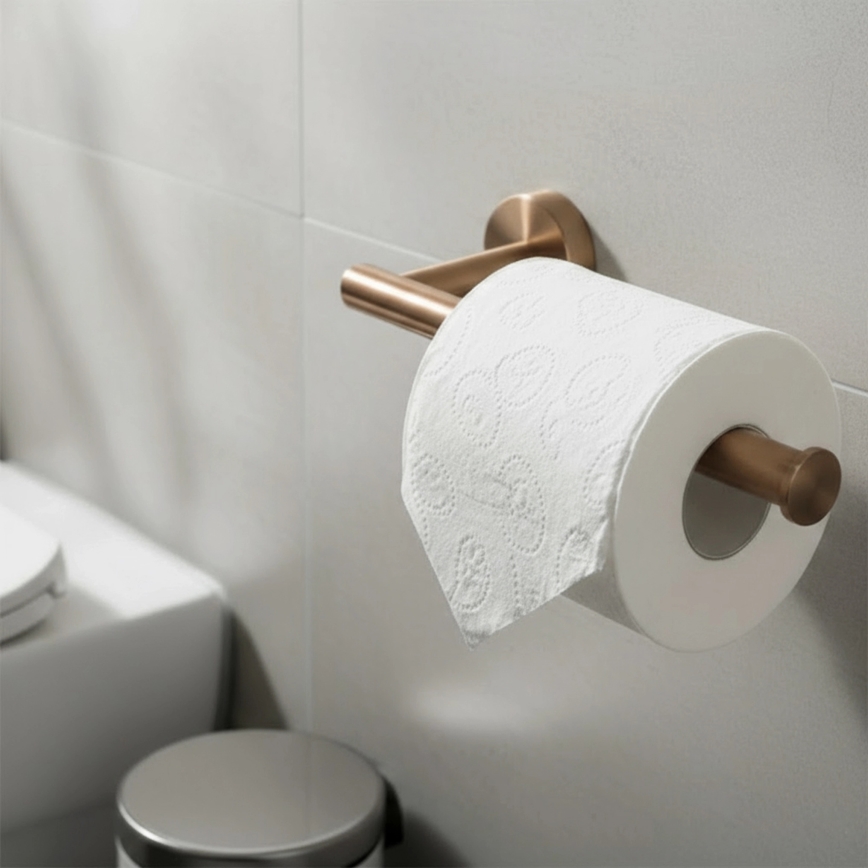 REA-05002 - ARI Brushed Copper Bathroom Accessory Set