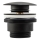 REA-A5216 - Click-Clack Basin Waste Ø 6.4 cm, Black