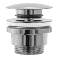 REA-A5217 - CLICK-CLACK Washbasin Pop-up Drain, Ø 6.4 cm, Polished Chrome