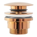 REA-A533A - Click-Clack washbasin drain Ø 6.4 cm, rose gold