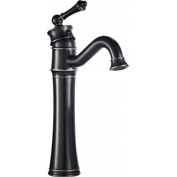 REA-B0227 - VINTAGE OLD 31 cm Black Washbasin Faucet
