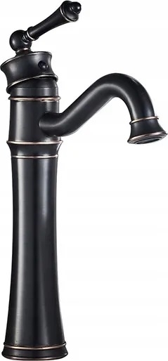 REA-B0227 - VINTAGE OLD 31 cm Black Washbasin Faucet