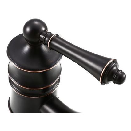 REA-B0227 - VINTAGE OLD 31 cm Black Washbasin Faucet