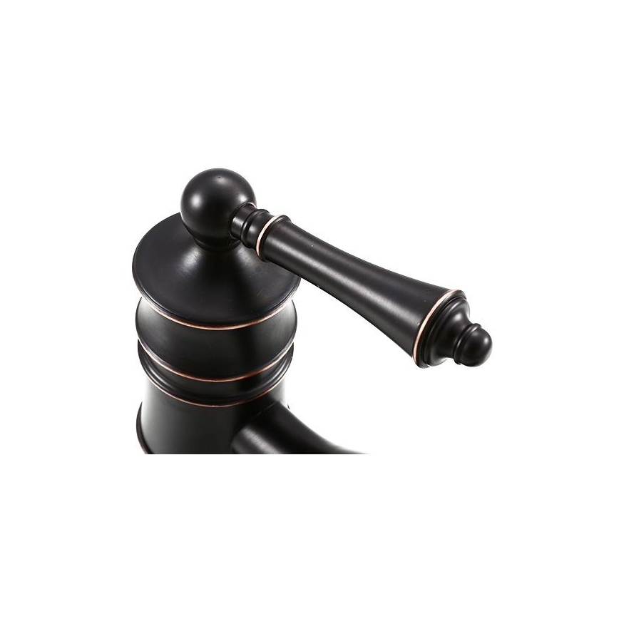 REA-B0227 - VINTAGE OLD RETRO 31 cm Black Basin Mixer