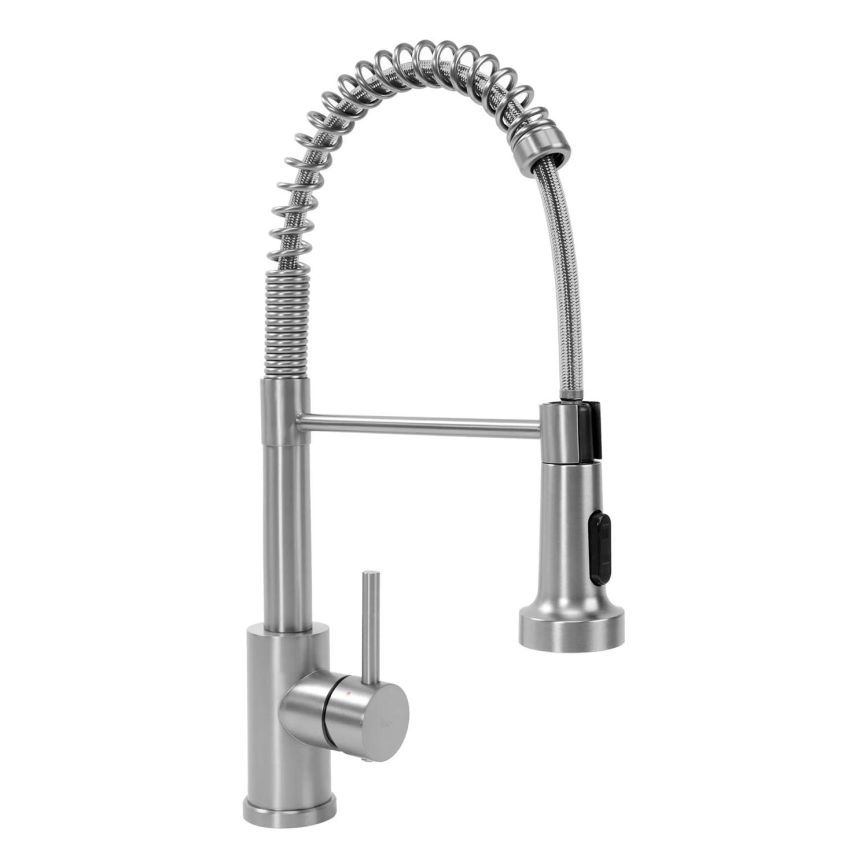 REA-B0417 - COLIN Sink Faucet with Pull-Out Spray, 42.5 cm, Nickel