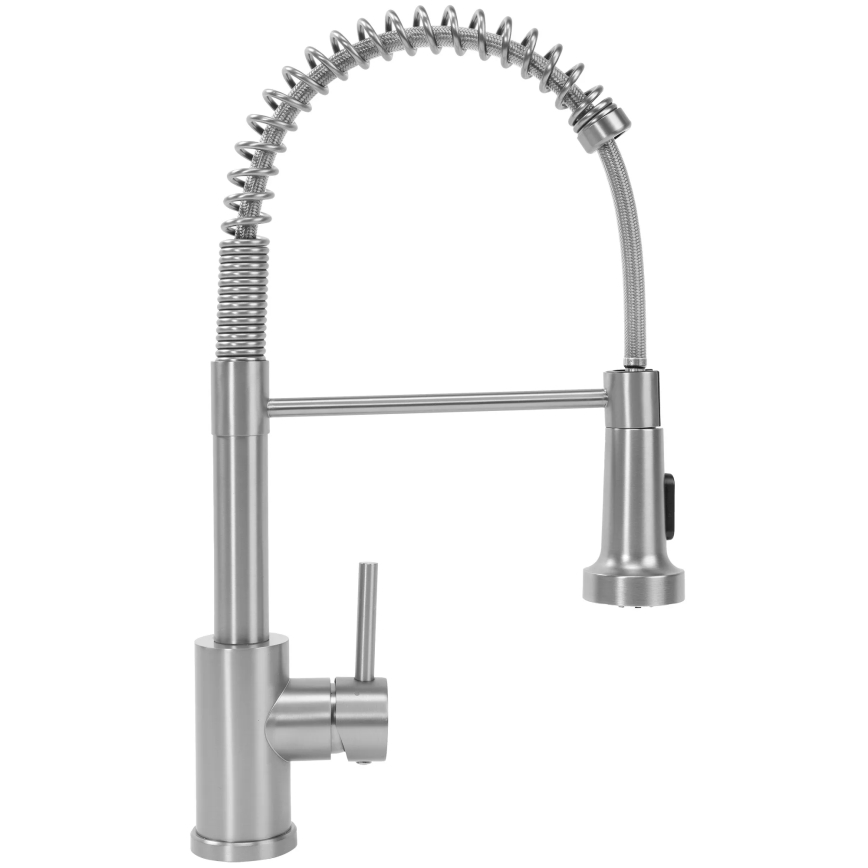 REA-B0417 - COLIN Sink Faucet with Pull-Out Spray, 42.5 cm, Nickel
